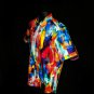 Robert Graham  Prism Effect Colorful Short  Sleeve Large Size Style: RS202007CF