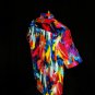 Robert Graham  Prism Effect Colorful Short Sleeve  Size: XL  | Style: RS202007CF