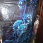 Robert Graham DEEP BLUE Jellyfish Short Sleeve $248 Large Classic Fit NWT L