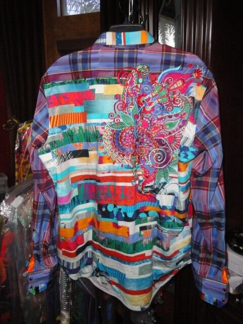 Robert Graham Breaking Lands Limited Edition Long Sleeve Shirt. Size XL