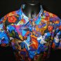 Robert Graham Cantle Skull Short Sleeve Sport Shirt Size Medium