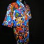 Robert Graham Cantle Skull Short Sleeve Sport Shirt Size Medium