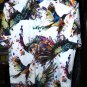 Robert Graham Embroidered Short Sleeve Shirt Size Medium