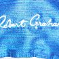 Robert Graham Embroidered Short Sleeve Shirt Size Medium