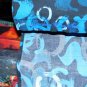 Robert Graham Blue Colorful  Short Sleeve Shirt Size Medium