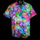 Robert Graham Rose Hill  Short Sleeve Shirt. Size Large New with Tags