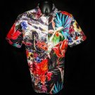 Robert Graham Biscayne  Colorful  Short Sleeve Shirt XL New with Tags