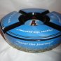 Don Lino Large Size Blue Ceramic Cigar Ashtray 10" Diameter NIB