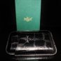 Pheasant Black Croc Embossed Leather Cigar Case NIB