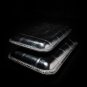 Pheasant Black Croc Embossed Leather Cigar Case NIB
