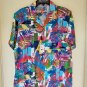 Robert Graham Himalayas  Short-Sleeve Abstract-Jungle Classic Fit Shirt
