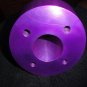 Marine Machine Angled  Dash Mount Spacer  Teal  Anodized 5" diameter