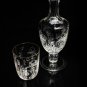 Faberge Crystal Gatchina Palace Etched Carafe Decanter & Glass NIB