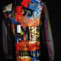 Robert Graham Jomaduru Embroidered Long Sleeve Shirt Size Large