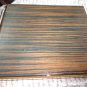 Mastro de Paja Travel Humidor Top has discoloration in lacquer. # 001B
