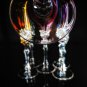Faberge Xenia Crystal Colored Flutes set of 6