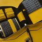 Brizard and Co Black Caiman with Yellow Leather Traveler Combo