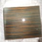 Mastro de Paja Travel Humidor Top has discoloration in lacquer. # 001A