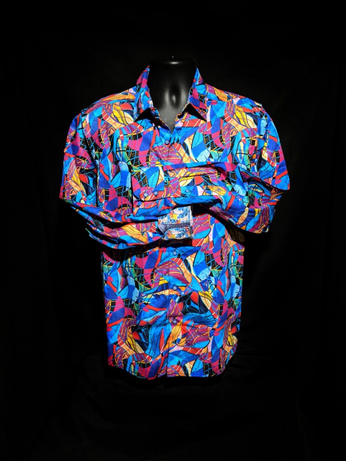 Robert Graham Billings Long Sleeve Colorful Shirt Size Large NWT