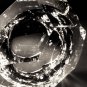 Baccarat Diamond Cut Crystal Ashtray  (France)  6 1/2 ' x 1 3/4"  x 3 1/4"