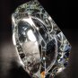 Baccarat Diamond Cut Crystal Ashtray  (France)  6 1/2 ' x 1 3/4"  x 3 1/4"