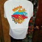 " When in Doubt Throttle Out " Hanes Beefy-T Shirt New Marine Machine