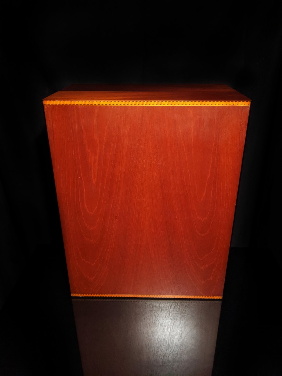 Elie Bleu Mahogany & Marquetry Humidor 600 count