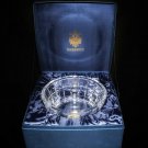 Faberge Metropolitan Clear Crystal Bowl NIB