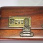Custom Wood Briefcase with Midnight Express Original Logo