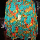 Robert Graham Colorful North Wales Long Sleeve Shirt Size XL New Tags