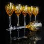 Faberge  Odessa Yellow Gold  Crystal Colored Glasses