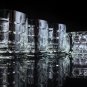 Faberge Clear Crystal Whiskey Glasses