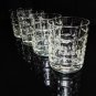 Faberge Clear Crystal Whiskey Glasses