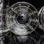Faberge Clear Crystal Whiskey Glasses