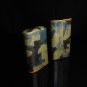Brizard and Co  3 Cigar Case in  Camouflage Leather NIB