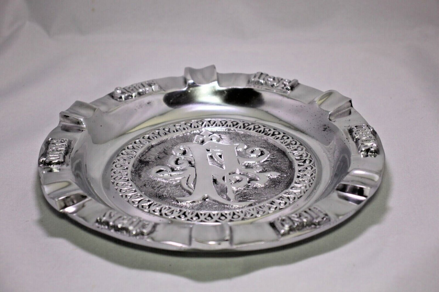 Diesel  Pewter Ashtray 9" Diameter  New