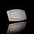 Dolan Bullock Two Tone 18k Stainless Steel with Gold Inlay Money Clip | 2016638