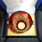 Faberge Odessa Ruby Red Crystal Ice Bucket