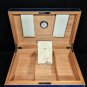 Elie Bleu Madrona Blue Sycamore Humidor 110 ct NIB