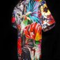 Robert Graham Biscayne  Colorful  Short Sleeve Shirt 2XL New with Tags