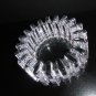 Heavy Clear Glass Sprocket Ashtray 5.5" Diameter by 2" H