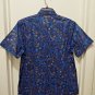 Robert Graham -  Short Sleeve Blue Men's Button Down Classic Fit Size Medium