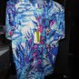 Robert Graham Sanderson Tropical Print $198 Medium Classic Fit Short Sleeve NWT