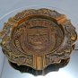 Nautical Brass Ashtray 7" Diameter