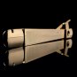 Solingen Germany Gold  colored V-Cut cigar cutter and box opener NIB