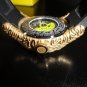 INVICTA S1 RALLY SHARK MENS AUTOMATIC 50.5MM GOLD CASE BLACK DIAL - MODEL 26427
