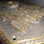 NAPOLEON CIGAR CO Antique Bronze Ad Sign Plaque Store Display PRICE BROS CHICAGO