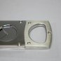 Elie Bleu Cigar Cutter Polished and Satin Steel | EBC1003 New