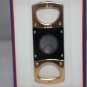Elie Bleu Cigar Cutter Polished Rose Gold with Satin Black | EBC1002 New