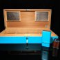 Brizard and Co Positano Humidor with Case & Gatsby Table Lighter NIB